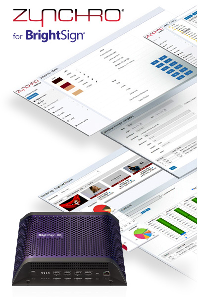 Zynchro CMS for BrightSign